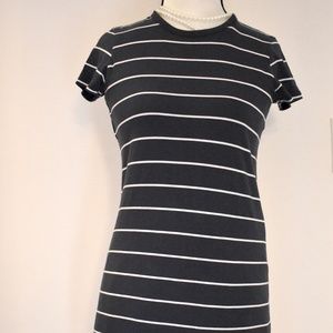 Ralph Lauren blue and white stripe cotton dress